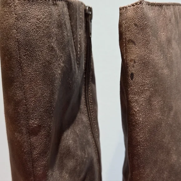 American Rag Women's Kyle Round Toe Wedge Taupe Boots, Size 11M - Picture 10 of 12